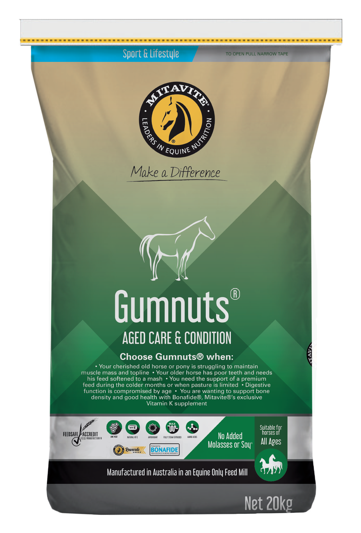 Mitavite Gumnuts 20kg