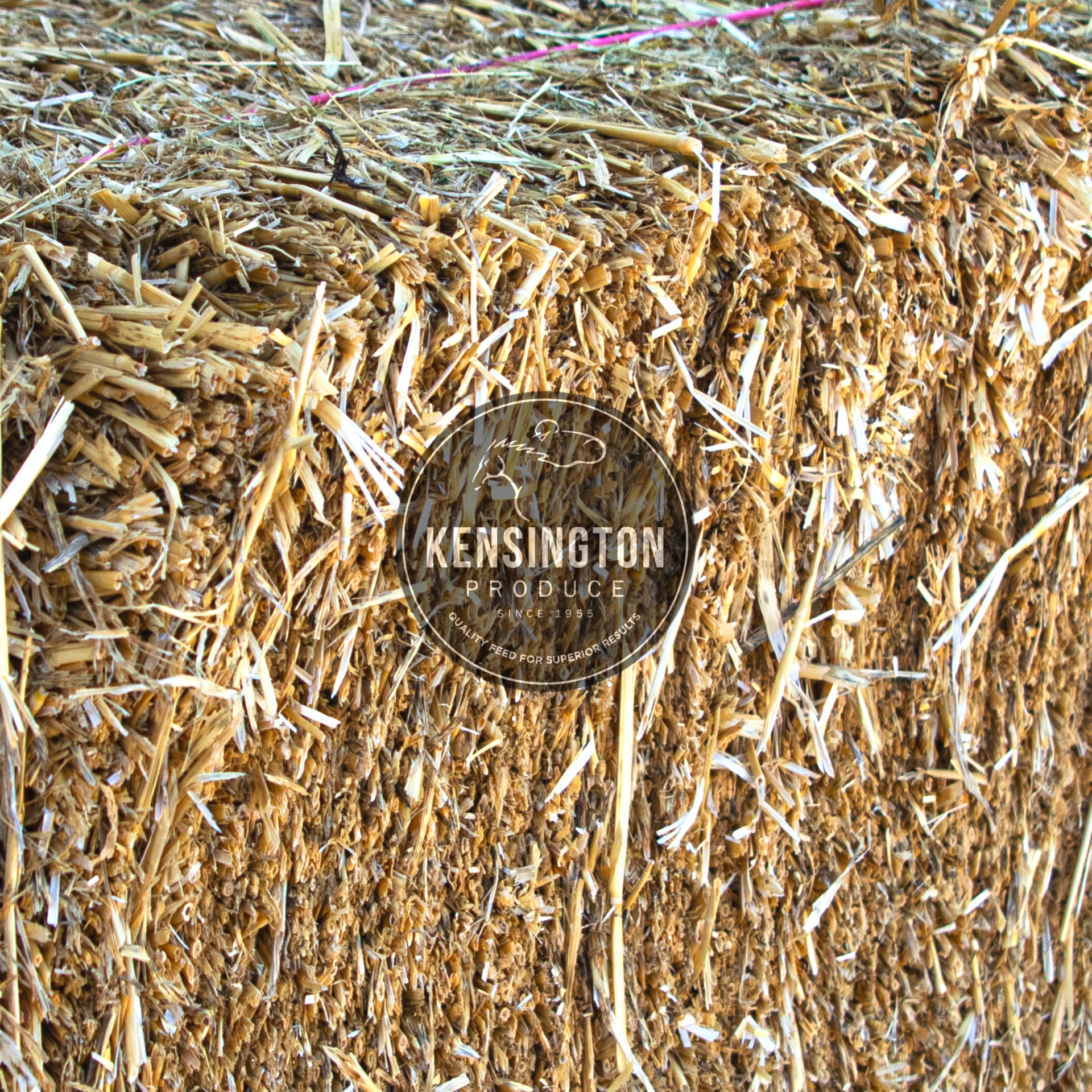 Bale of VIC Wheaten Straw